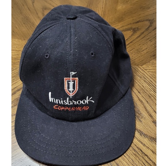 Haley Other - Innisbrook Copperhead Golf Hat Mens Black Haley Made in USA Adjustable Strapback